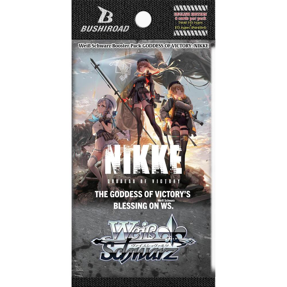 Weiss Schwarz TCG English - Goddess of Victory: NIKKE (1st First Edition) (Online Only) (Online Order Only)