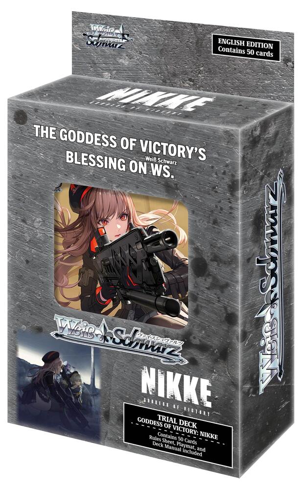 Weiss Schwarz TCG English - Goddess of Victory: NIKKE (1st First Edition) (Online Only) (Online Order Only)