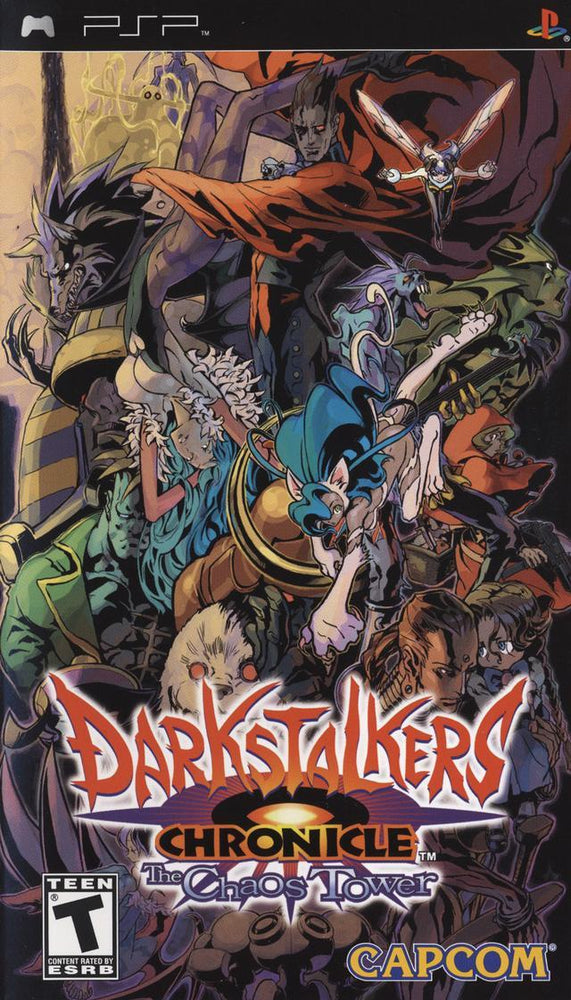 Darkstalkers Chronicle The Chaos Tower (PSP) (ONLINE ORDER ONLY)