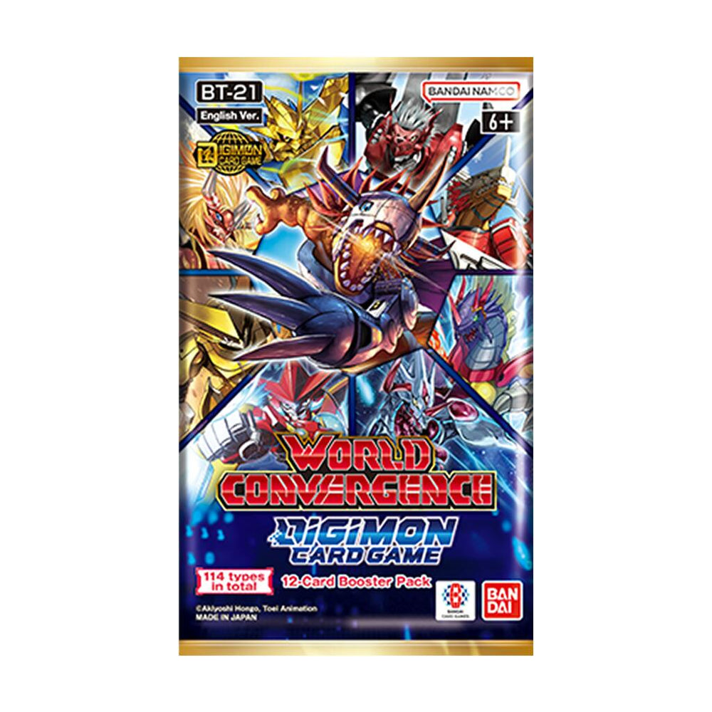 World Convergence Booster Pack [BT21 - 000] (ONLINE ORDER ONLY)