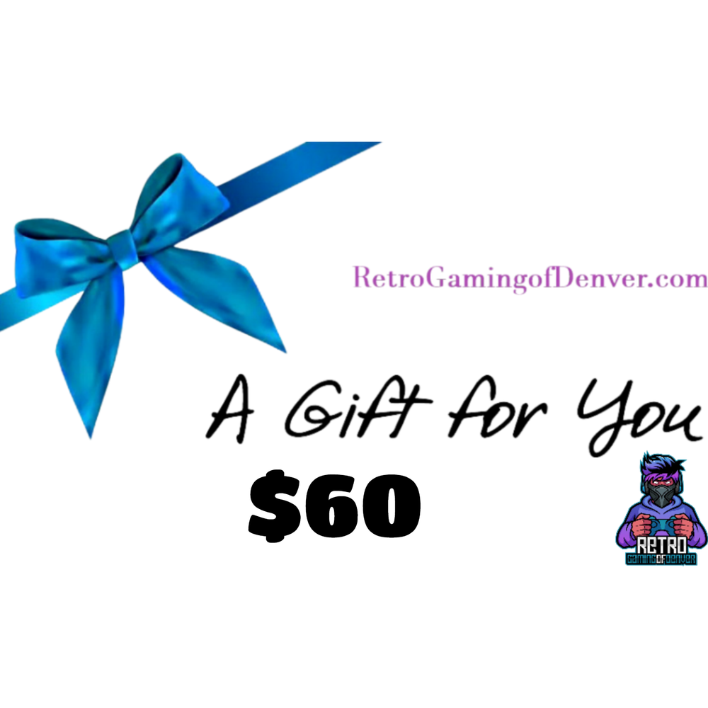 Retro Gaming of Denver Digital Gift Cards (Online Order Only)