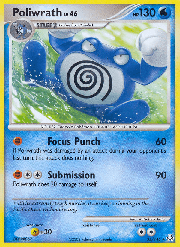 Poliwrath (35/146) [Diamond & Pearl: Legends Awakened] (Online Only)