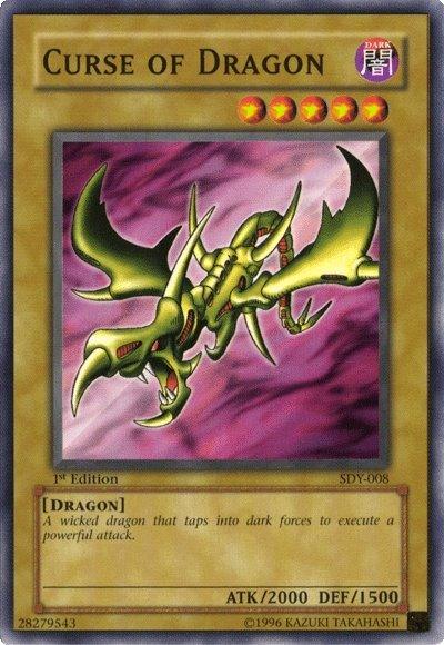 Curse of Dragon [SDY-008] Common (ONLINE ORDER ONLY)