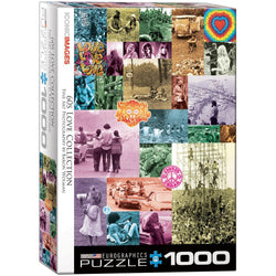 60s Love Collection 1000 Piece Jigsaw Puzzle Eurographics (ONLINE ORDER ONLY)