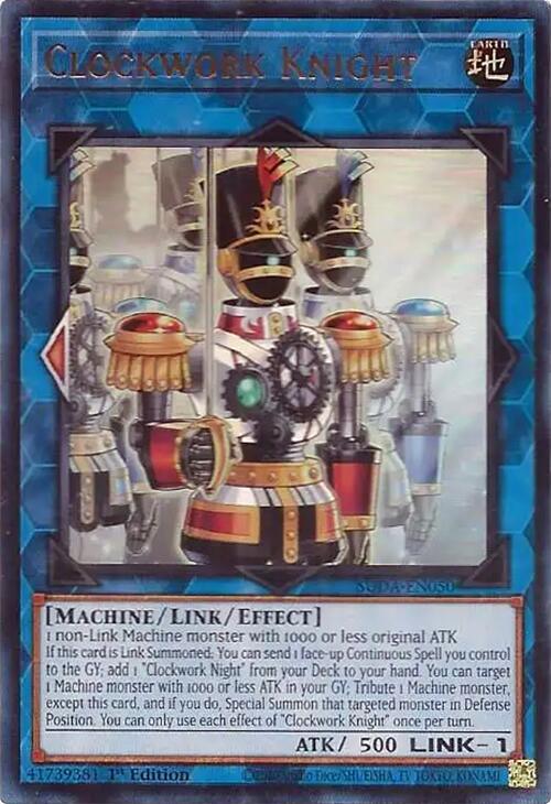 Clockwork Knight [SUDA-EN050] Ultra Rare (ONLINE ORDER ONLY)
