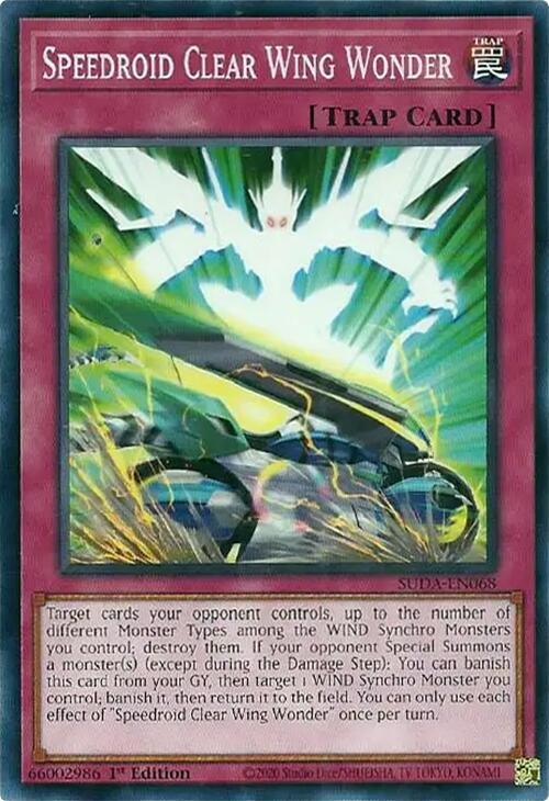 Speedroid Clear Wing Wonder [SUDA-EN068] Common (ONLINE ORDER ONLY)