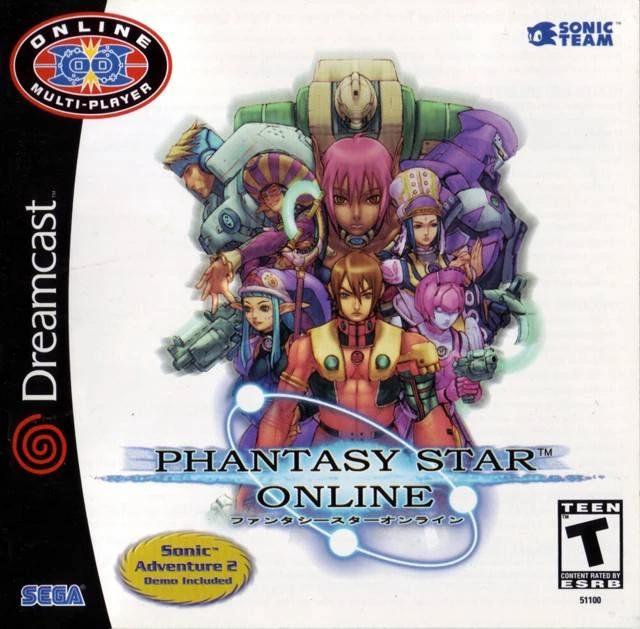 Phantasy Star Online With Manual (Sega Dreamcast) (ONLINE ORDER ONLY)