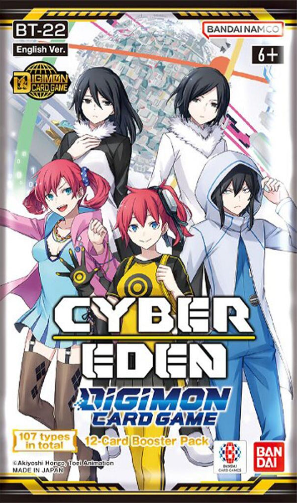 Cyber Eden Booster Pack [BT22 - 000] (ONLINE ORDER ONLY)