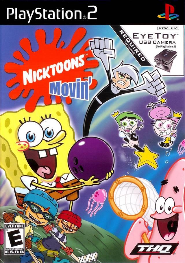 Nicktoons Movin' (Playstation 2) (Online Order Only)
