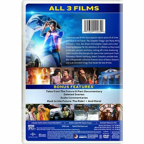 Back to the Future: The Complete Trilogy (DVD) [2020] (ONLINE ORDER ONLY)