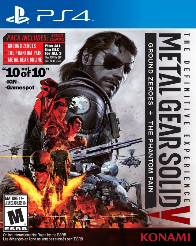 Metal Gear Solid V: The Definitive Experience (PlayStation 4) (Online Order Only)