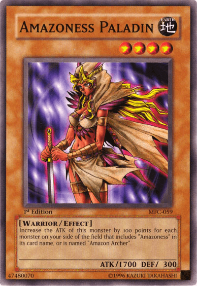 Amazoness Paladin [MFC-059] Common (ONLINE ORDER ONLY)