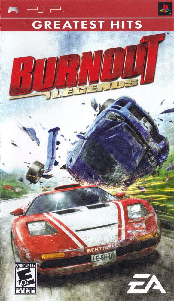 Burnout Legends (Greatest Hits) (PSP) (ONLINE ORDER ONLY)