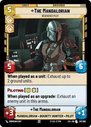 The Mandalorian - Weathered Pilot (210/257) [Jump to Lightspeed] (ONLINE ORDER ONLY)