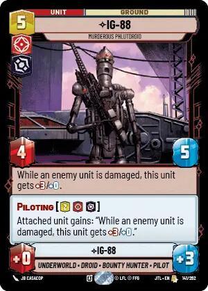 IG-88 - Murderous Phlutdroid (141/257) [Jump to Lightspeed] (ONLINE ORDER ONLY)