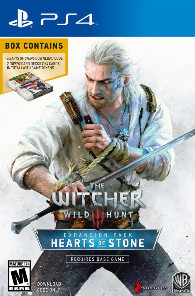 The Witcher 3: Wild Hunt Steelbook Edition with Hearts of Stone Expansion Pack (Playstation 4) (ONLINE ORDER ONLY)