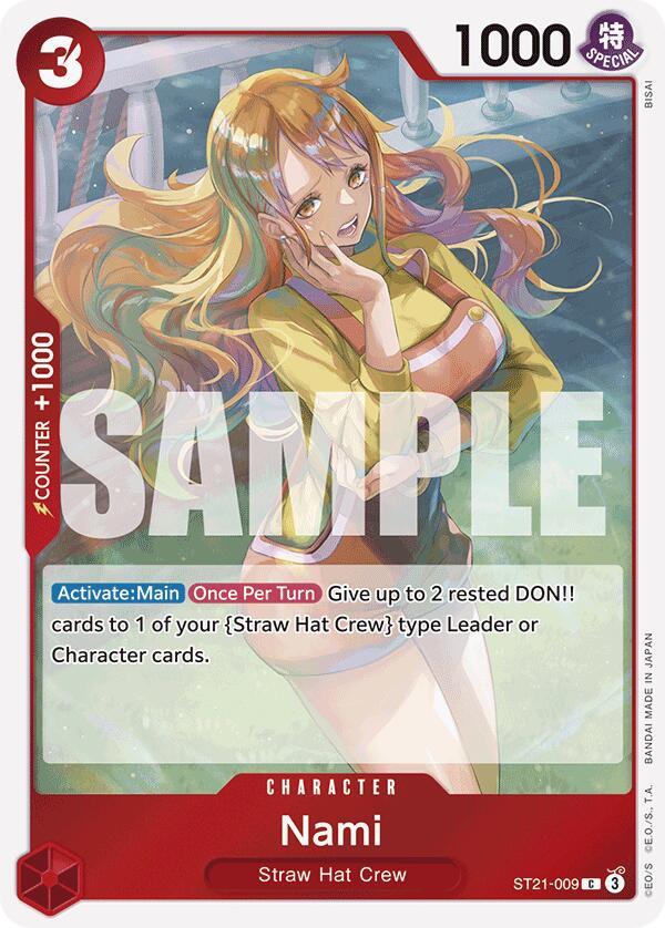 Nami [Starter Deck EX: Gear 5] (ONLINE ORDER ONLY)