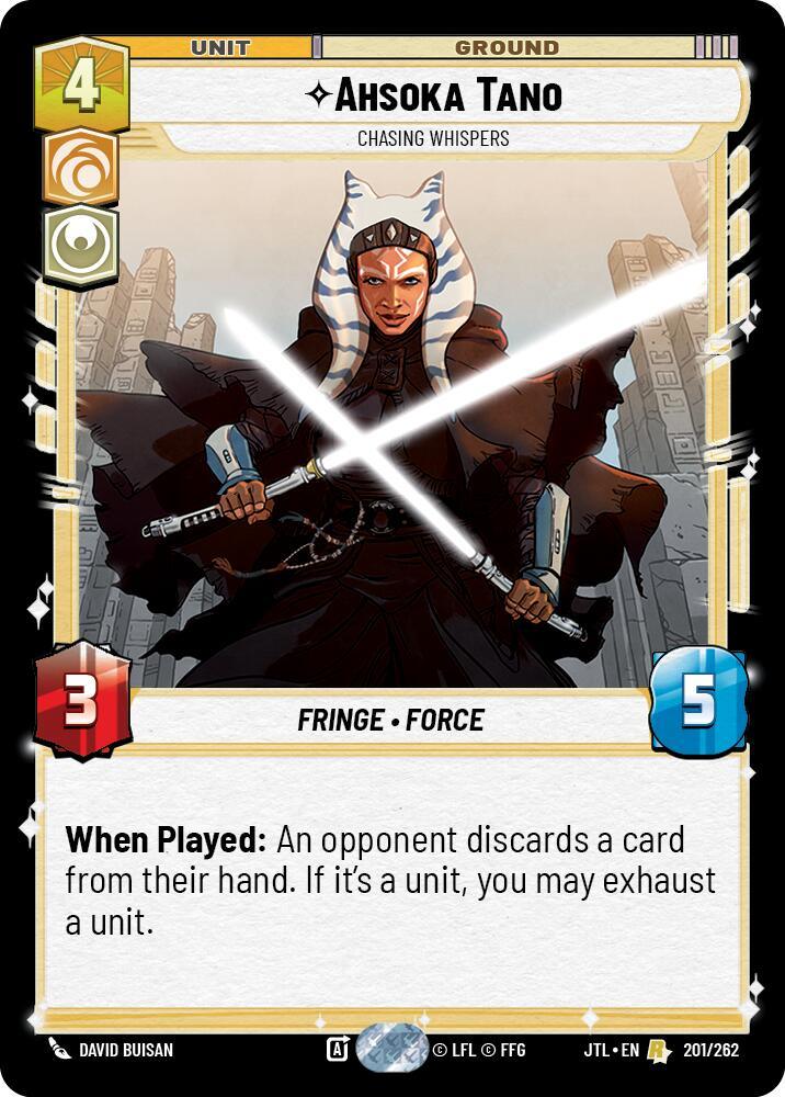 Ahsoka Tano - Chasing Whispers (201/252) [Jump to Lightspeed] (ONLINE ORDER ONLY)