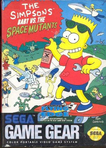 The Simpsons Bart vs the Space Mutants (Sega Game Gear) (ONLINE ORDER ONLY)