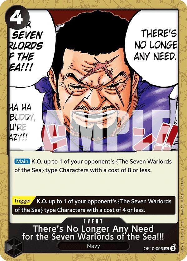 There's No Longer Any Need for the Seven Warlords of the Sea!!! [Royal Blood] (ONLINE ORDER ONLY)