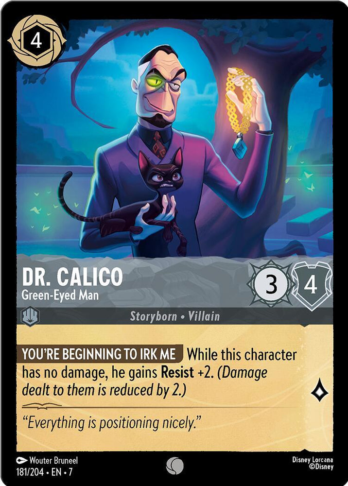 Dr. Calico - Green-Eyed Man (181/204) [Archazia's Island] (ONLINE ORDER ONLY)