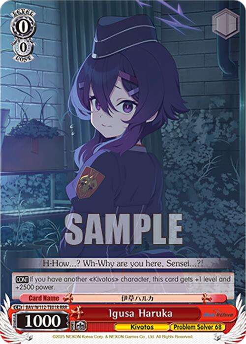 Igusa Haruka (BAV/W112-TE01RRR RRR) [Blue Archive]