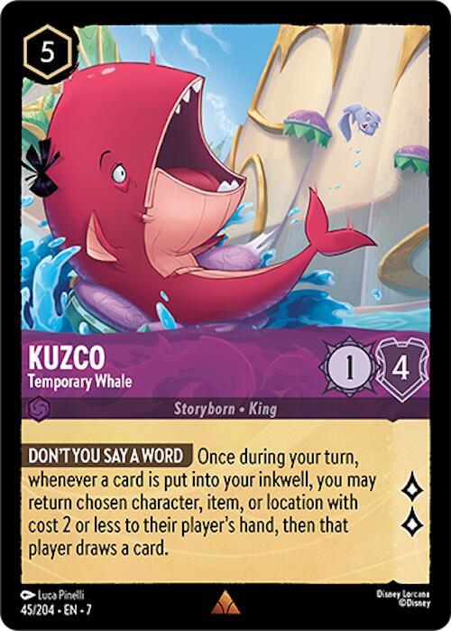 Kuzco - Temporary Whale (45/204) [Archazia's Island] (ONLINE ORDER ONLY)