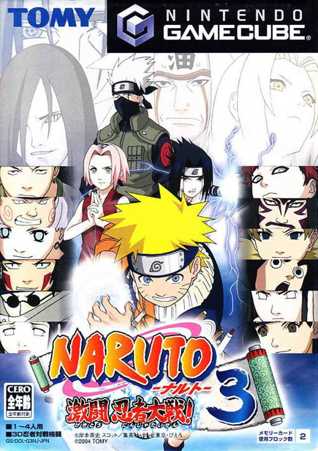 Naruto: Gekitou Ninja Taisen! 3 [Japan Import] (Gamecube) (Online Order Only)