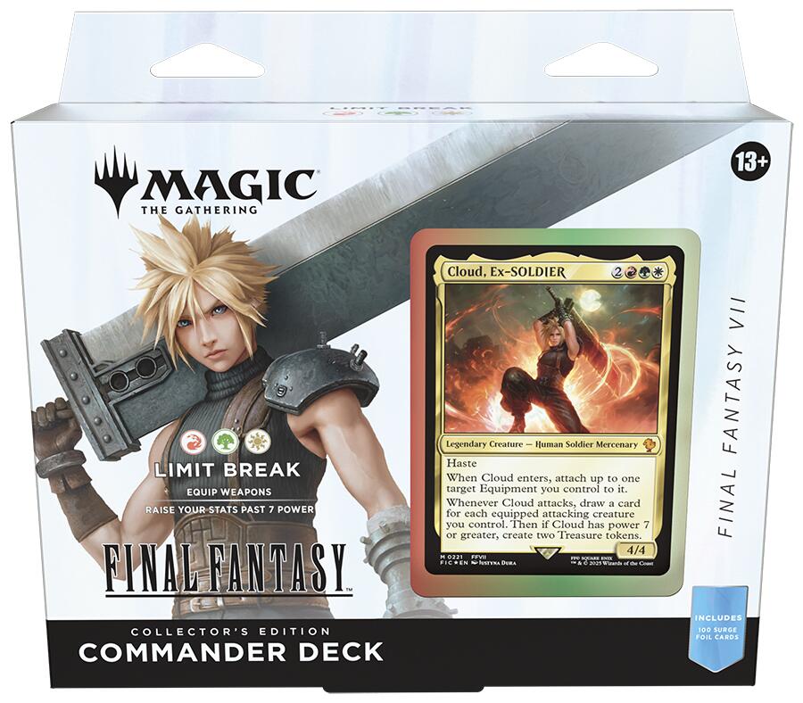(PREORDER) FINAL FANTASY - Commander Deck: Collector's Edition (Limit Break FINAL FANTASY VII) (Online Order Only)