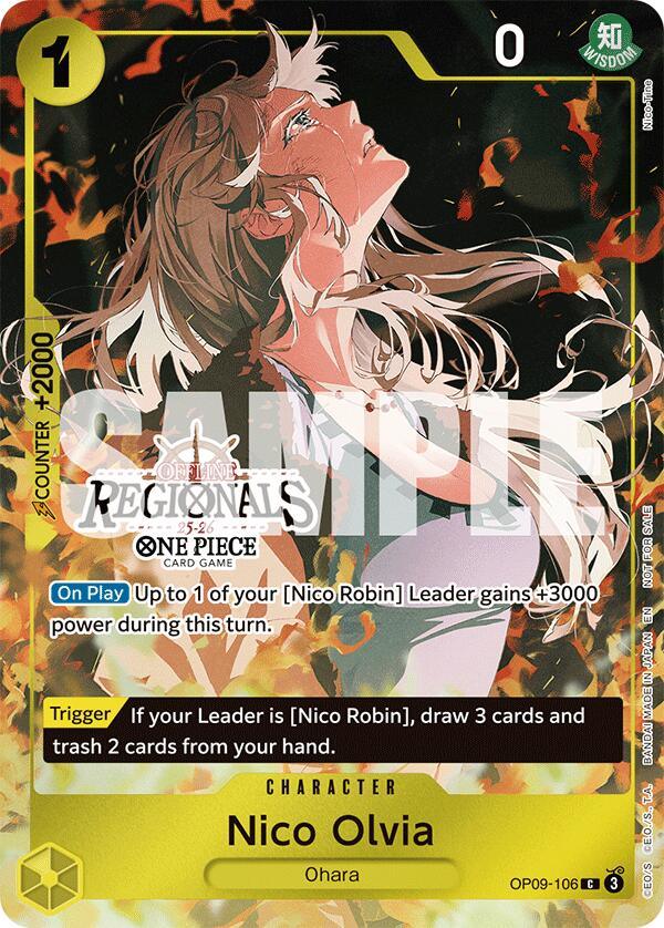 Nico Olvia (Offline Regional Participation Pack 2025 Vol.1) [One Piece Promotion Cards] (ONLINE ORDER ONLY)