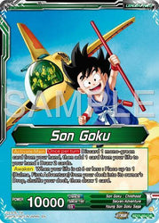 Son Goku // Son Goku & Bulma, First Encounter (SLR) (BT27-044) [History of Z] (ONLINE ORDER ONLY)