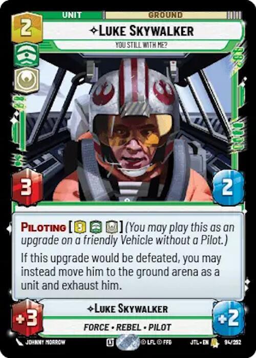 Luke Skywalker - You Still With Me? (094/257) [Jump to Lightspeed] (ONLINE ORDER ONLY)