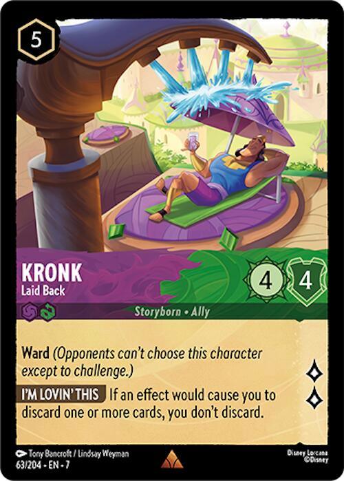 Kronk - Laid Back (63/204) [Archazia's Island] (ONLINE ORDER ONLY)