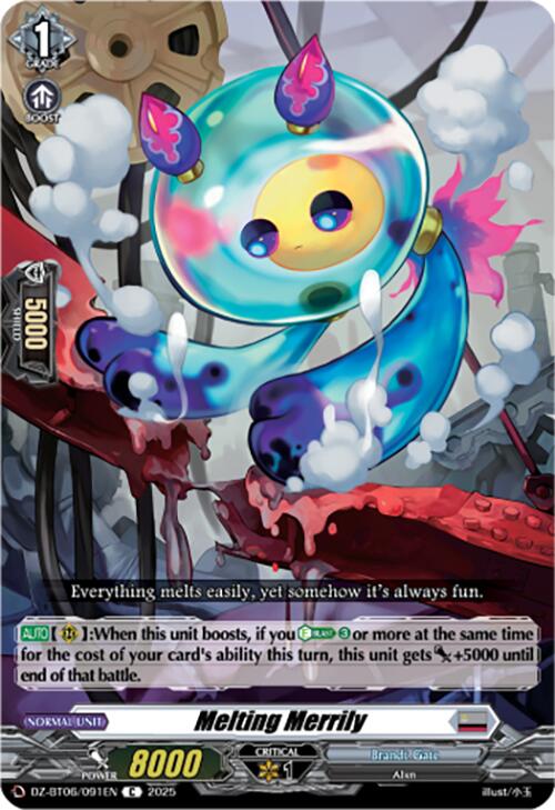 Melting Merrily (DZ-BT06/091EN) [Generation Dragenesis]