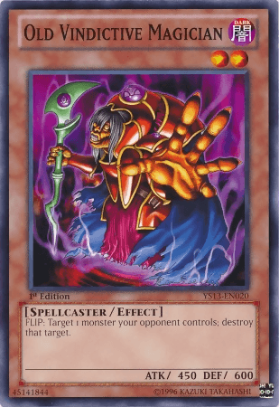 Old Vindictive Magician [YS13-EN020] Common (ONLINE ORDER ONLY)
