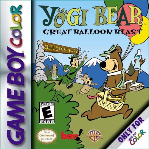 Yogi Bear Great Balloon Blast (Gameboy Color) (ONLINE ORDER ONLY)