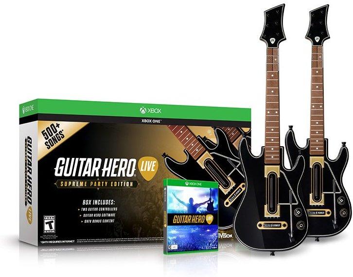 Guitar Hero Live Supreme Party Edition 2 Pack Bundle (Xbox One) (Online Order Only)