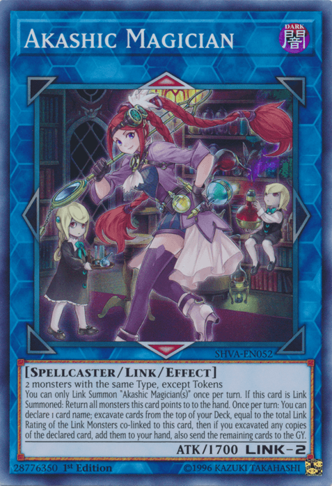 Akashic Magician [SHVA-EN052] Super Rare (ONLINE ORDER ONLY)