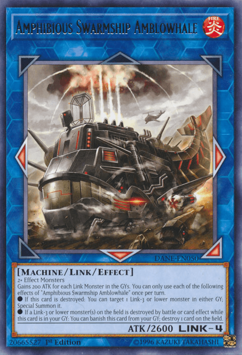 Amphibious Swarmship Amblowhale [DANE-EN050] Rare (ONLINE ORDER ONLY)