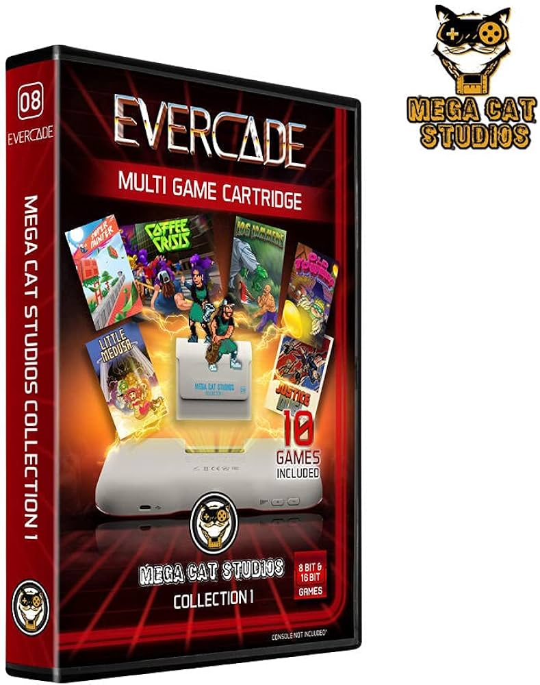 Mega Cat Studios Collection 1 (Evercade) (ONLINE ORDER ONLY)