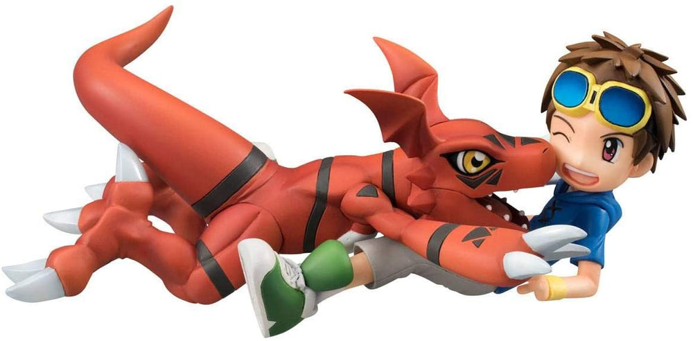 Megahouse G.E.M. Digimon TAMERS Guilmon & Matsuda Takato Figure (ONLINE ORDER ONLY)