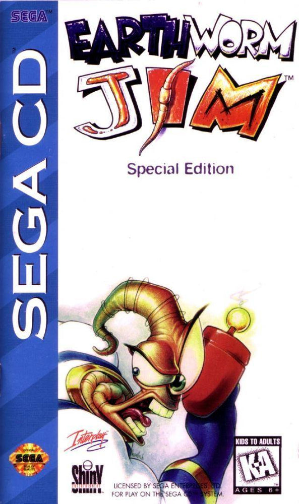 Earthworm Jim: Special Edition (Sega CD) (ONLINE ORDER ONLY)