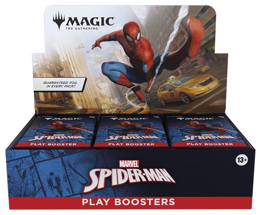 (Pre-Order) Marvel's Spider-Man - Play Booster Display (ONLINE ORDER ONLY)