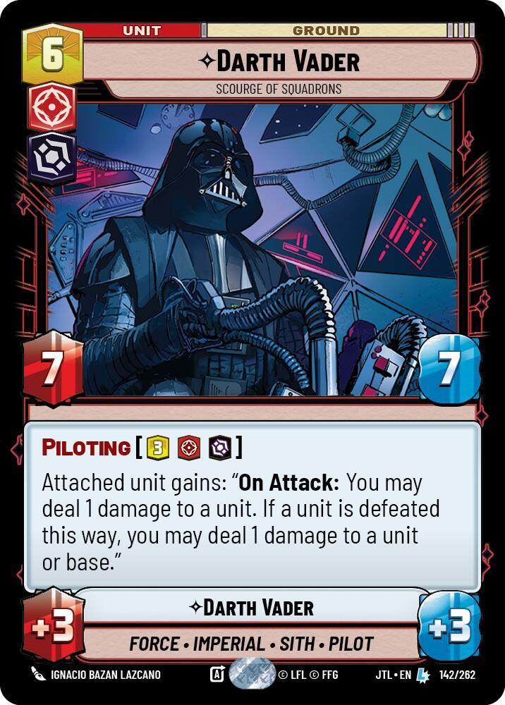 Darth Vader - Scourge of Squadrons (142/262) [Jump to Lightspeed] (ONLINE ORDER ONLY)