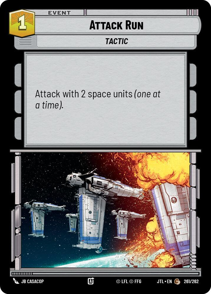 Attack Run (261/262) [Jump to Lightspeed] (ONLINE ORDER ONLY)