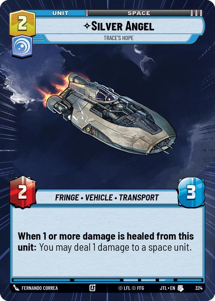 Silver Angel - Trace's Hope (Hyperspace) (324) [Jump to Lightspeed] (ONLINE ORDER ONLY)