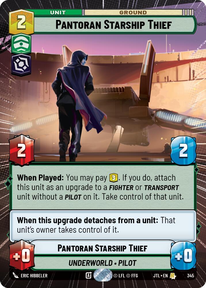 Pantoran Starship Thief (Hyperspace) (345) [Jump to Lightspeed] (ONLINE ORDER ONLY)