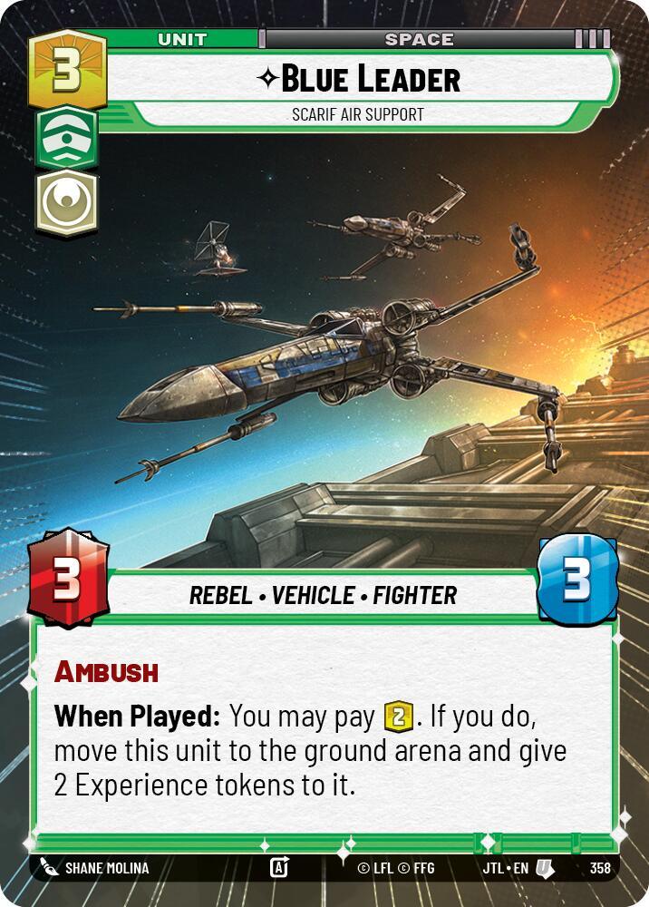 Blue Leader - Scarif Air Support (Hyperspace) (358) [Jump to Lightspeed] (ONLINE ORDER ONLY)