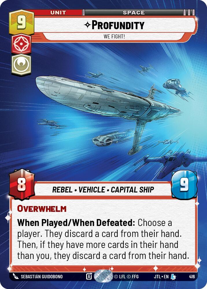 Profundity - We Fight! (Hyperspace) (416) [Jump to Lightspeed] (ONLINE ORDER ONLY)