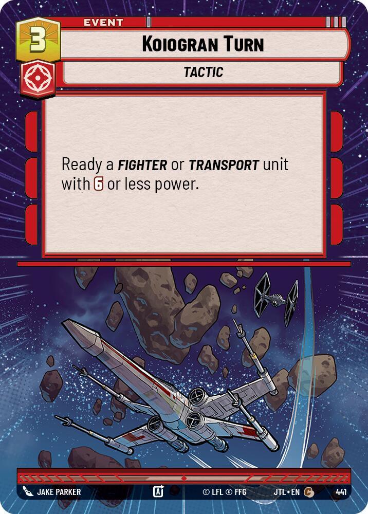 Koiogran Turn (Hyperspace) (441) [Jump to Lightspeed] (ONLINE ORDER ONLY)